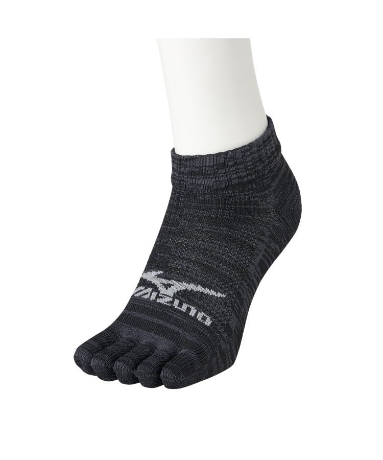 3足組】MIZUNO メンズ DRY素材 速乾 7.5cm丈 5本指 甲メッシュ